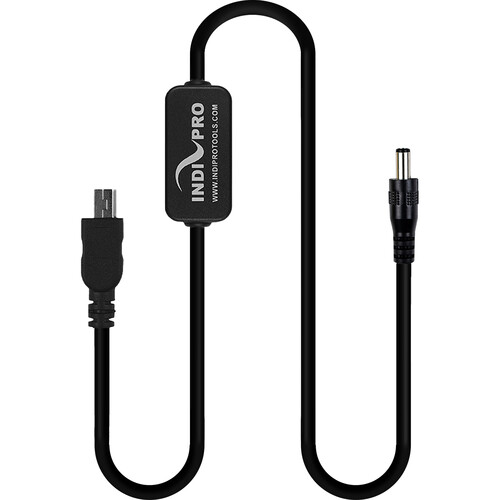 IndiPRO Tools 2.5mm DC Barrel to Mini USB 5 VDC Power Regulated Cable (24