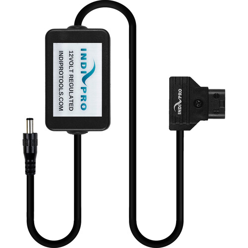 IndiPRO Tools D-Tap to DC Regulated Power Cable for Atomos Monitors/Recorders (24