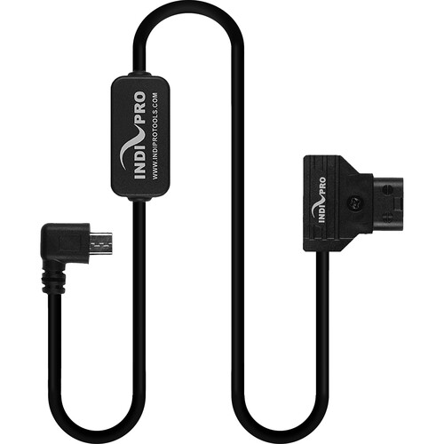IndiPRO Tools D-Tap to Right-Angle 5V Micro-USB Cable for Tilta Nucleus-Nano (24