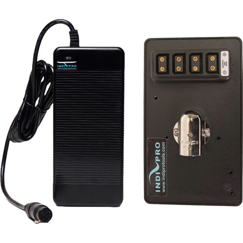 IndiPRO Tools 15V/20A AC Power Supply with Gold Mount Battery Eliminator Plate Kit