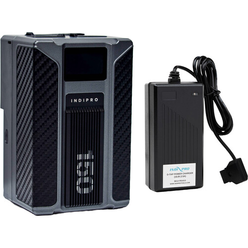 IndiPRO Tools Kratos Kit with Battery and D-Tap Pro Charger (150Wh V-Mount)