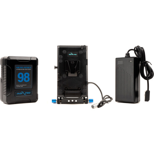 IndiPRO Tools Micro-Series 98Wh V-Mount Blackmagic Pocket Cinema Camera 6K Pro/6K/4K Kit
