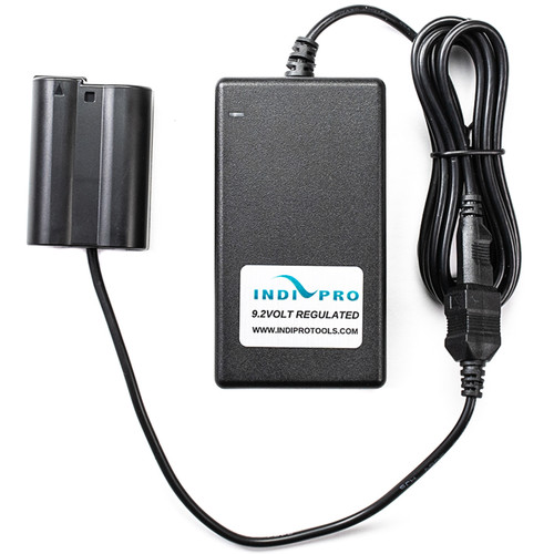 IndiPRO Tools AC Power Supply with Nikon EP-5B Type Dummy Battery (8')