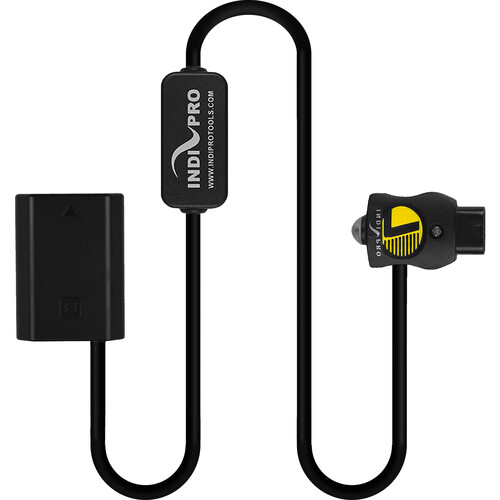 IndiPRO Tools SafeTap Connector Cable with NP-FZ100 Type Dummy Battery (28