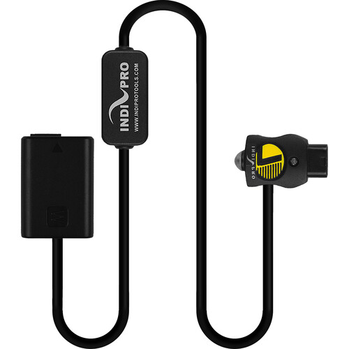 IndiPRO Tools SafeTap Power Cable to Sony NP-FW50 Regulated Dummy Battery (28