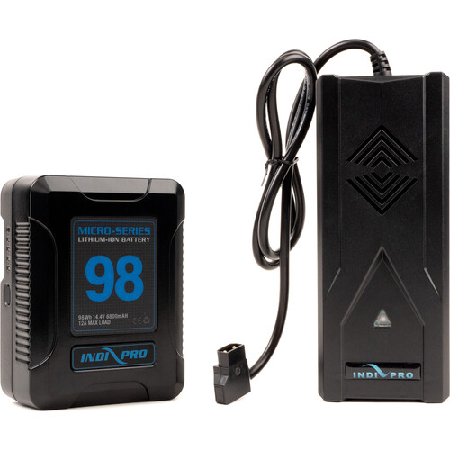 IndiPRO Tools Micro-Series 98Wh Pro Battery Supercharger Kit (V-Mount)