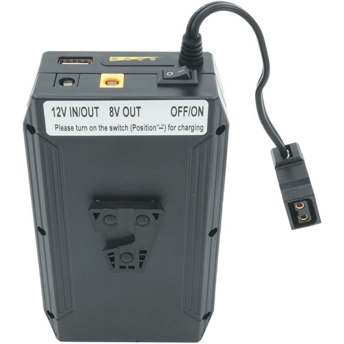 IndiPRO Tools Porta-Pak 72Wh V-Mount Battery with Wall Charger