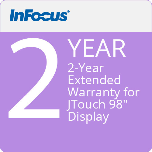 InFocus 2-Year Extended Warranty for JTouch 98