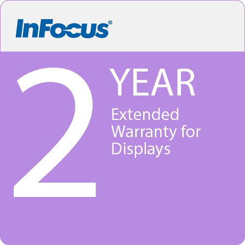 InFocus 2-Year Extended Warranty for Displays