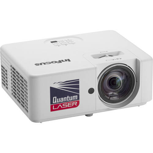 InFocus Nemesis II Series IN1026ST 4000-Lumen WXGA Short-Throw Laser DLP Projector