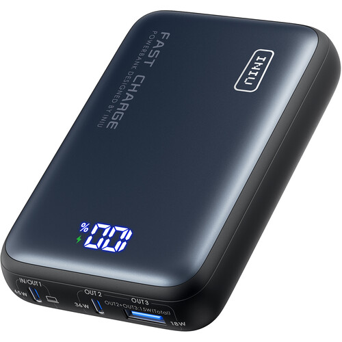 INIU Leopard Power 100W Power Bank with LED Display (25000mAh)