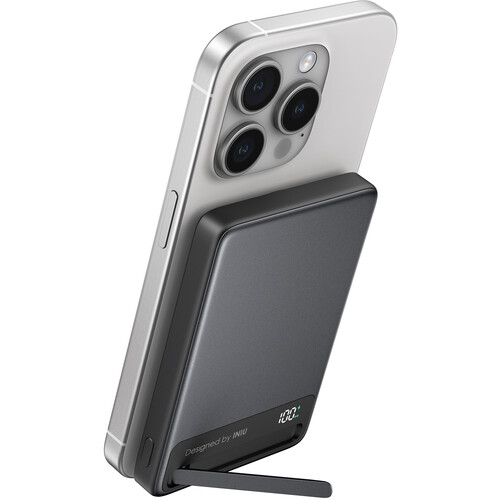 INIU MagPro Ultra Slim 10K Power Bank (10000mAh Black)