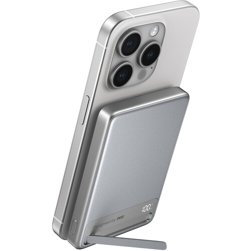 INIU MagPro Ultra Slim 10K Power Bank (10000mAh Silver)