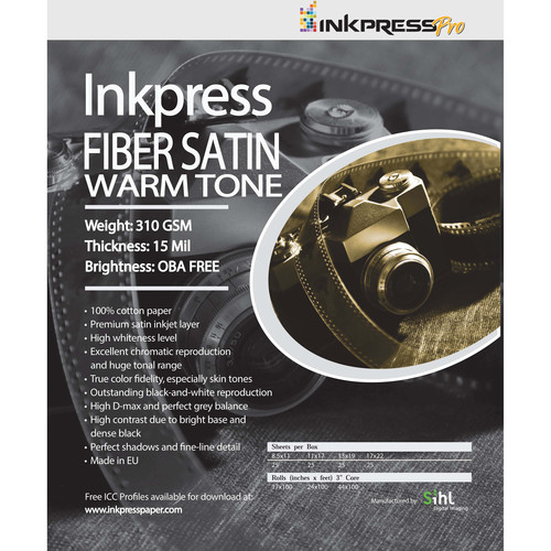 INKPRESS MEDIA FIBER SATIN WARM TONE PAP