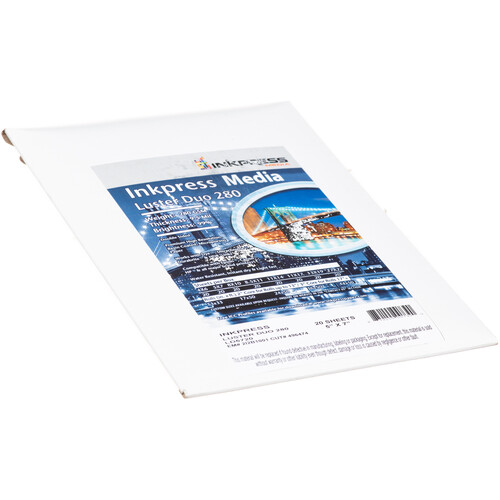 Inkpress Media Luster Duo 300 Paper (5 x 7