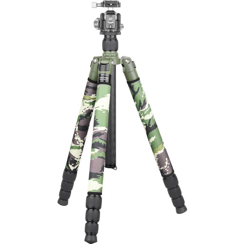 INNOREL RT85CG+N44 Carbon Fiber Tripod with Ball Head (Green Camouflage)