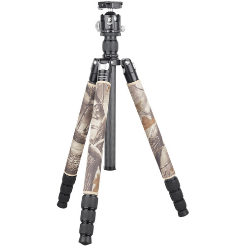 INNOREL RT85CM+N44 Carbon Fiber Tripod with Ball Head (Woodland Camouflage)