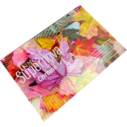 Innova Supernova Chrome Dye Sublimation Receptive PET Film (8.5 x 14