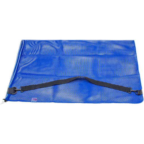 Innovative Scuba Concepts Econo Mesh Drawstring Bag with D-Ring and Shoulder Strap (Large 24 x 36