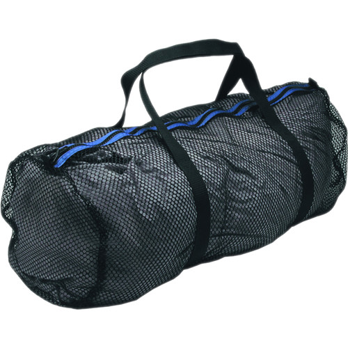 Innovative Scuba Concepts Heavy-Duty Mesh Duffel Bag (Large Black/Blue)