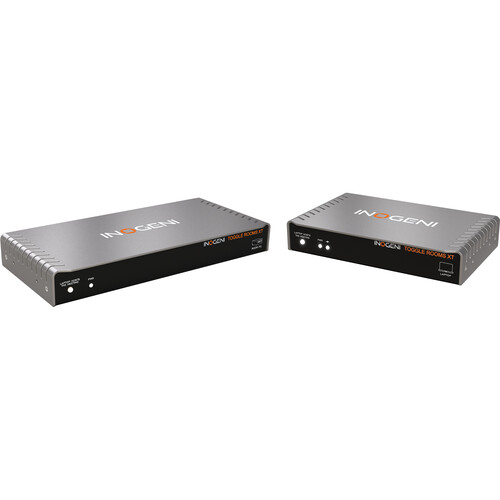 INOGENI Toggle Rooms 3-Host USB/HDMI Switcher with Laptop Hub Extension