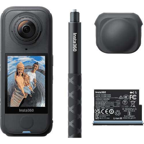 Insta360 X4 Air 360 Action Cam Starter Bundle (Black)