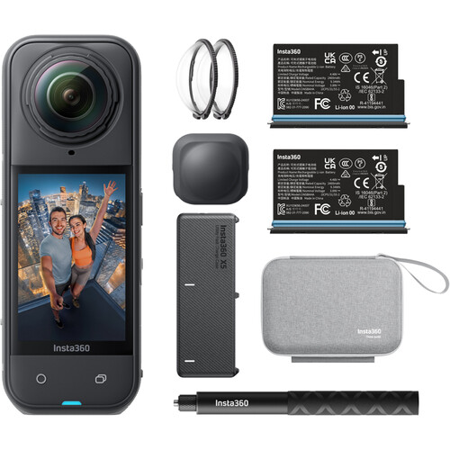 Insta360 X5 360 Action Camera Essentials Bundle