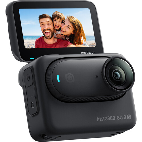 Insta360 GO 3S Action Camera Standard Bundle (64GB Midnight Black)