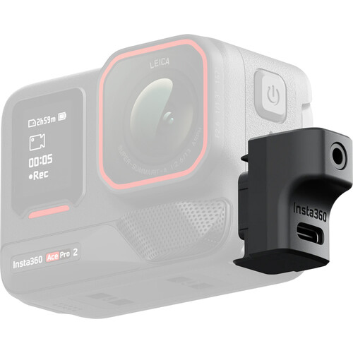 Insta360 Microphone Adapter for Ace Ace Pro and Ace Pro 2