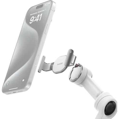 Insta360 Magnetic Phone Clamp for Flow 2/Flow 2 Pro (Summit White)