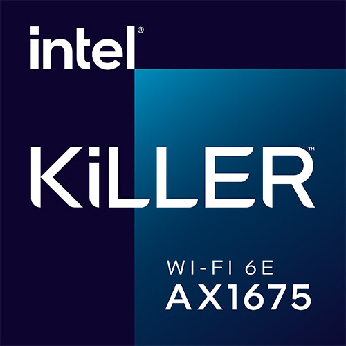 Intel Killer AX1675 Wi-Fi 6E & Bluetooth 5.3 PCIe Card