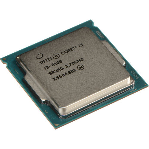 Intel Core i3-6100 3.7 GHz Dual-Core LGA 1151 BX80662I36100 B&H