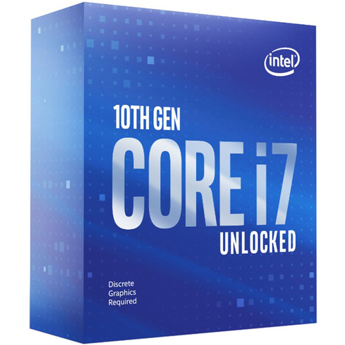 Procesador Intel Core i7-10700KF 3.8 GHz de ocho núcleos LGA 1200