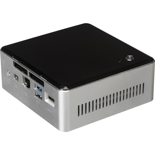 Intel NUC5i3RYH Mini PC NUC Bundle with 8GB RAM, 275GB SSD, and