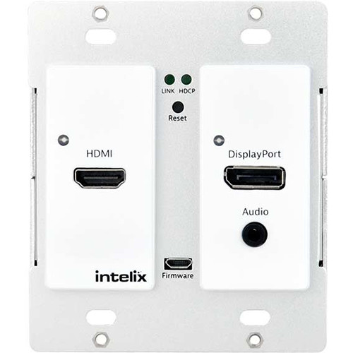 Intelix HDMI/DisplayPort AutoSwitching Wall Plate AS1H1DPWPW