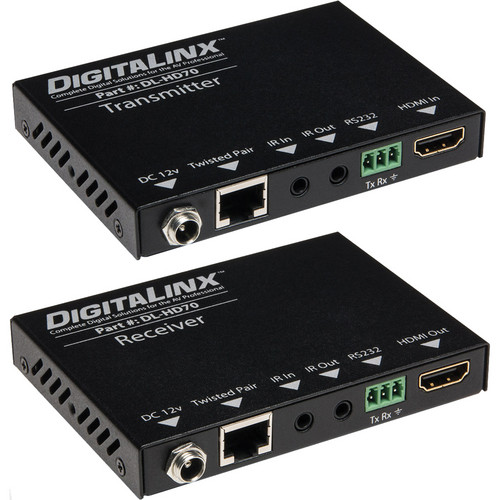 Digitalinx HDMI Over Twisted Pair Extender with Power and