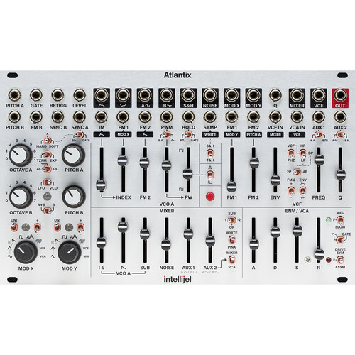 intellijel Atlantix Analog Synth Voice Eurorack Module (42 HP)