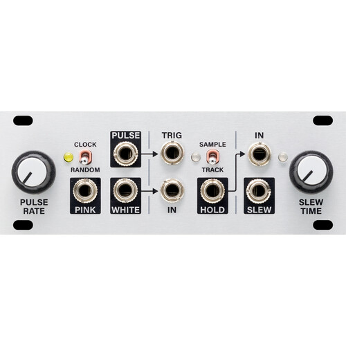 intellijel Noise Tools 1U Clock Random Pulse Analog Noise Sample-and-Hold and Slew Eurorack Module (22 HP 1U)