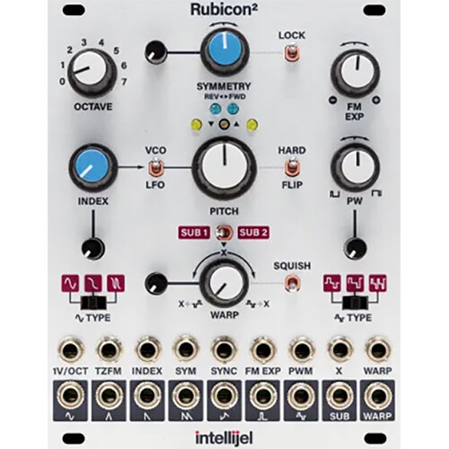 intellijel Rubicon2 Analog Triangle-Core Thru-Zero FM VCO Eurorack Module (20 HP)