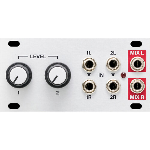intellijel Stereo Mixer 1U Chainable Mono/Stereo Audio Utility Mixer Eurorack Module