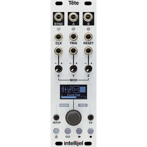 intellijel T te Looping/Sequencing CV Control and Presets Expansion for Tetrapad Eurorack Module (8 HP)