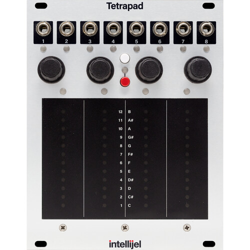 intellijel Tetrapad Multidimensional Performance Touch Controller Eurorack Module (20 HP)