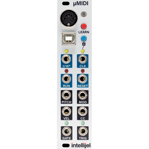 intellijel MIDI USB/DIN MIDI Interface Eurorack Module (6 HP)