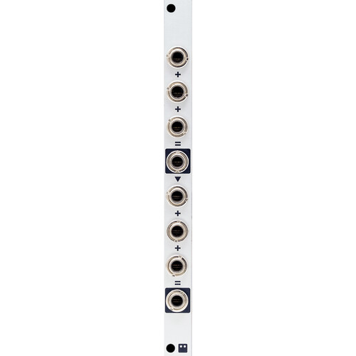 intellijel Unity Mixer Dual 3:1 / 6:1 Unity Gain Mixer Eurorack Module (2 HP)