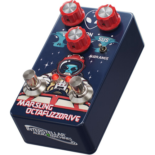 Interstellar Audio Machines Marsling Octafuzzdrive Octave Fuzz Pedal