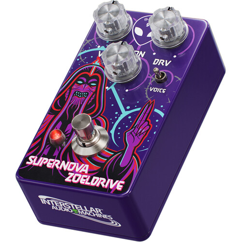 Interstellar Audio Machines Supernova Zoeldrive Tweed Overdrive Guitar Effect Pedal