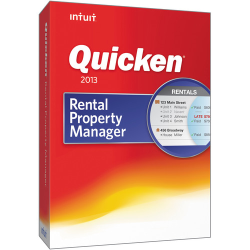 quicken rental property manager