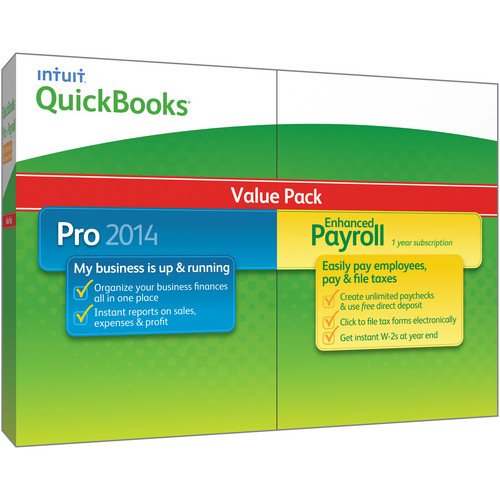 quickbooks pro with enhanced payroll 2016 yearly subscription