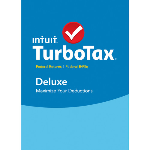 Intuit TurboTax Deluxe Federal + EFile 2015 426930 B&H Photo