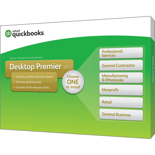intuit quickbooks premier 2016 contractor edition